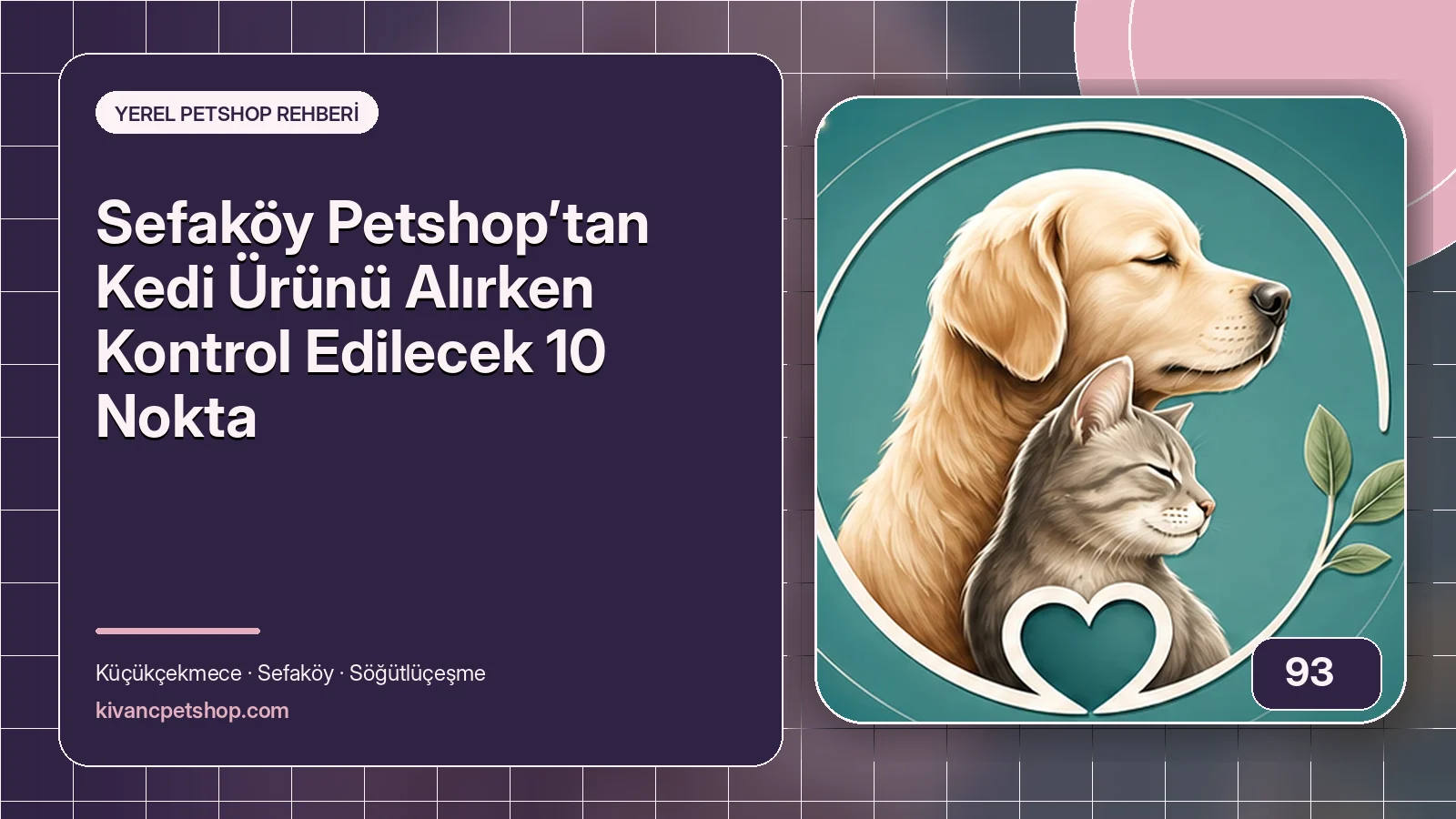 Sefaköy Petshop’tan Kedi Ürünü Alırken Kontrol Edilecek 10 Nokta için Kıvanç Petshop bakım rehberi