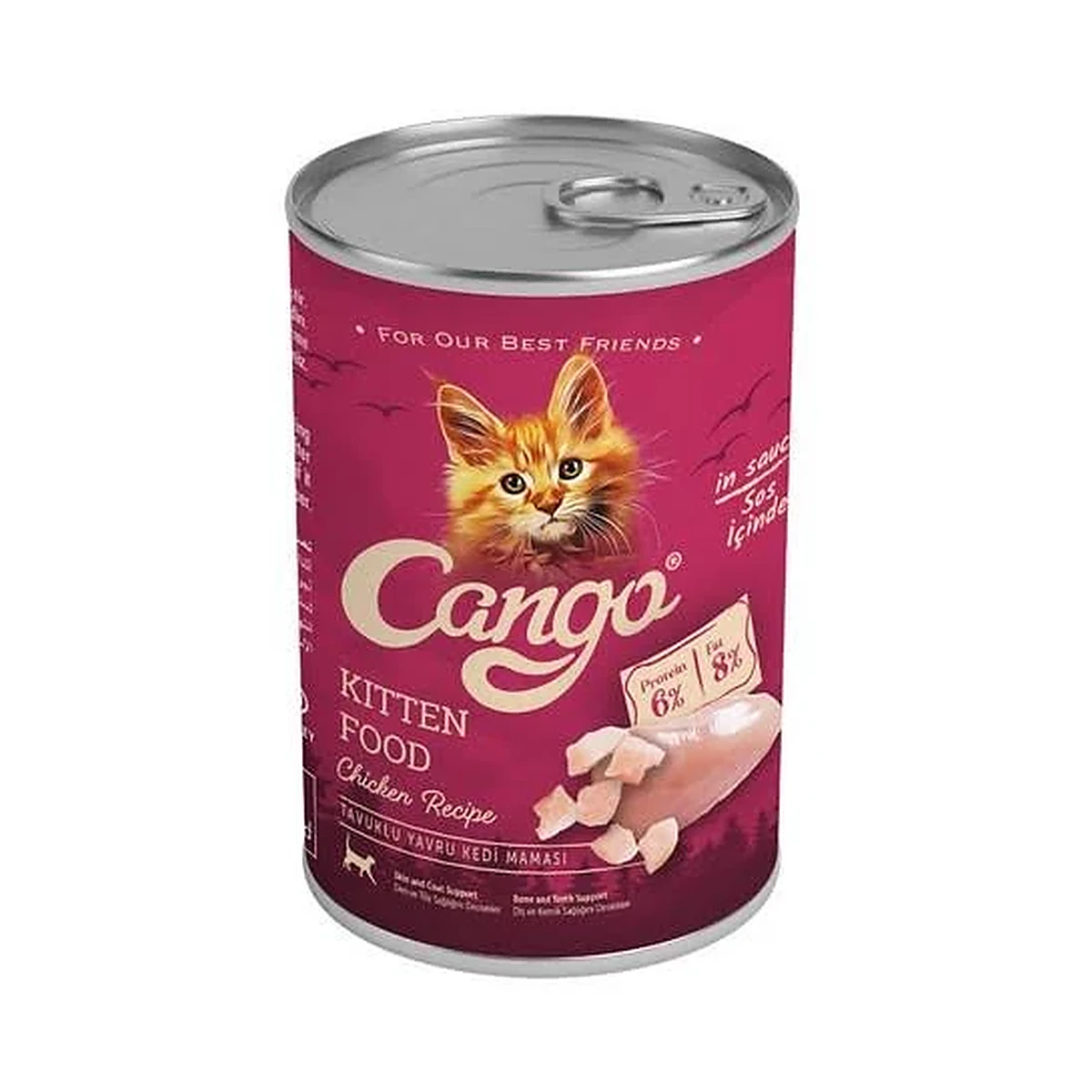 Cango Etli Yavru Kedi Maması (415 g)