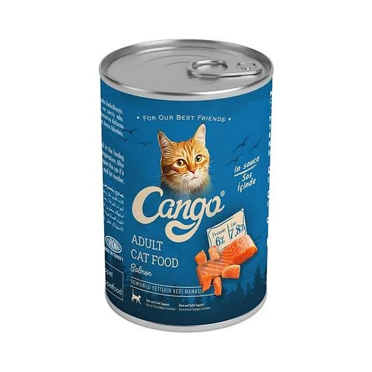 Cango Somonlu Kedi Maması (415 g)
