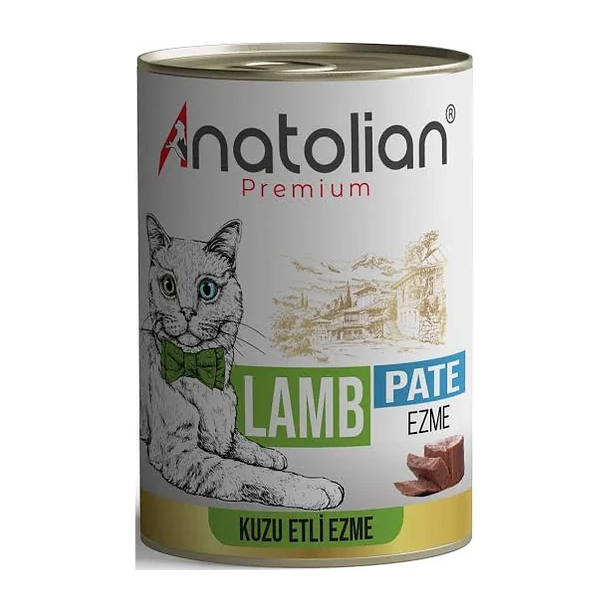 Anatolian Premium Kuzu Etli Ezme Kedi Konservesi (400 g)