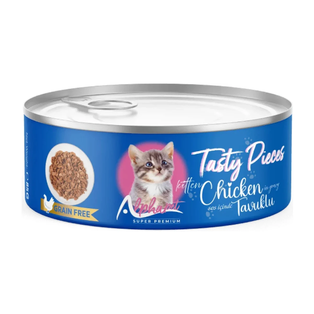 Alpha Tavuk Etli Yavru Kedi Konservesi (100 g)