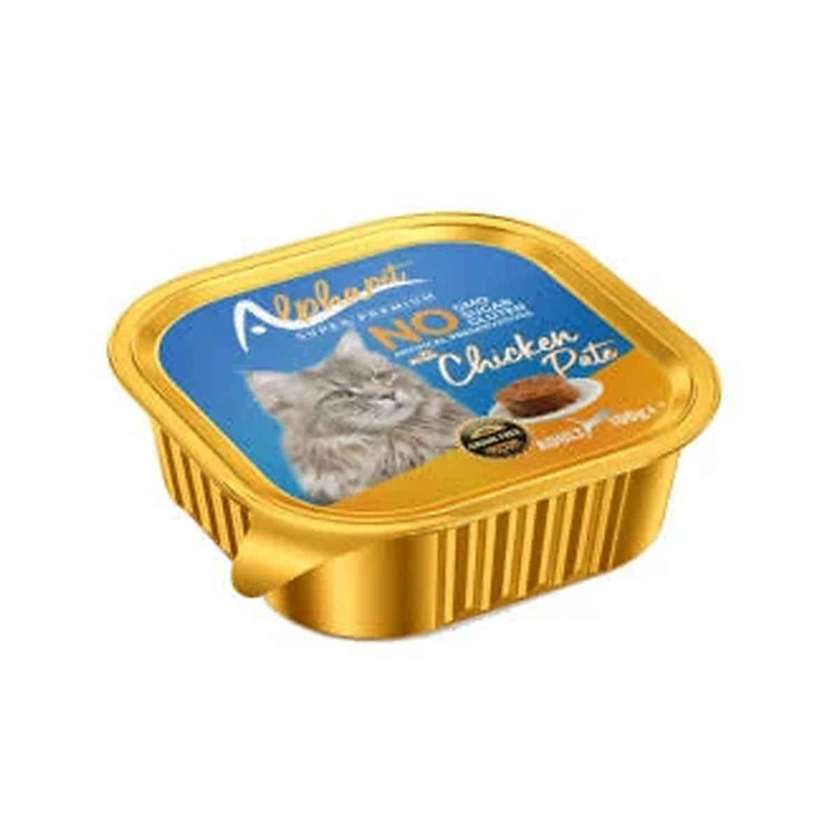 Alpha Tavuk Etli Yetişkin Kedi Konservesi (100 g)