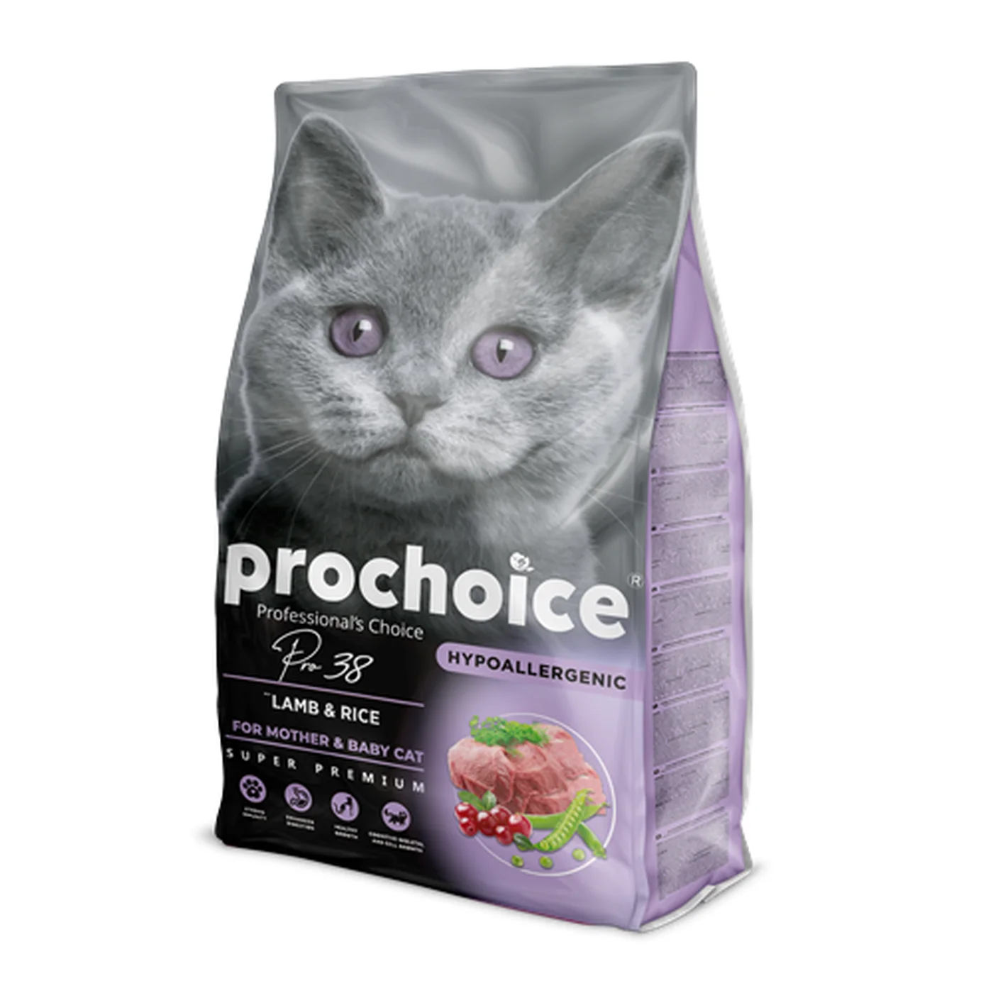 Prochoice Kuzu Etli ve Pirinçli Yavru Kedi Maması (2 kg)