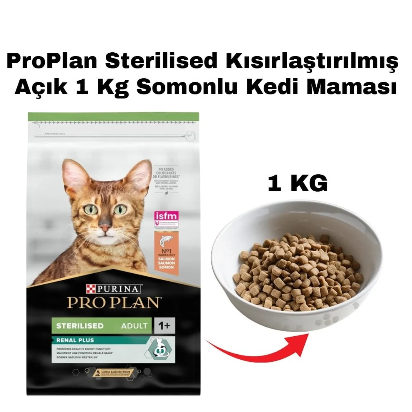 Purina Pro Plan Somonlu Açık Kısırlaştırılmış Kedi Maması