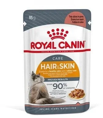 Royal Canin Hair Skin Gravy Kedi Pouch Ya? Mama (85 g)