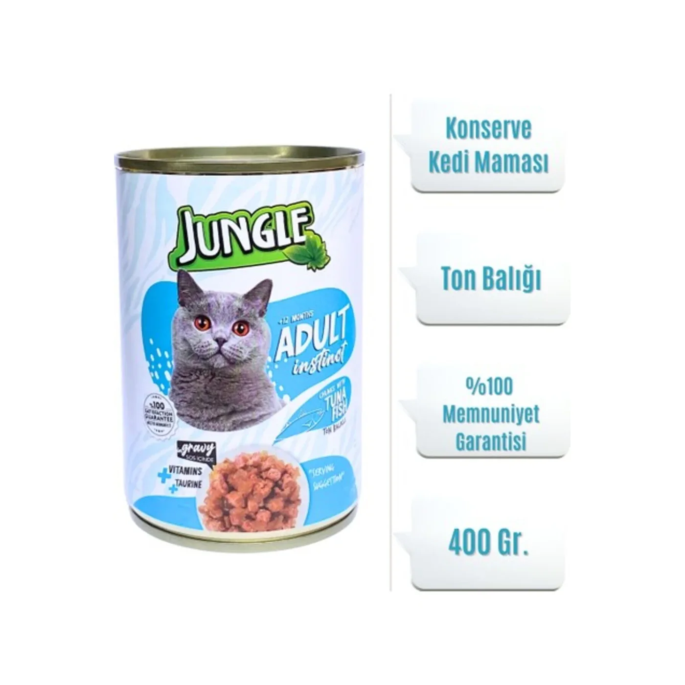 Jungle Tavuk Etli Yavru Kedi Konserve Maması (100 g)