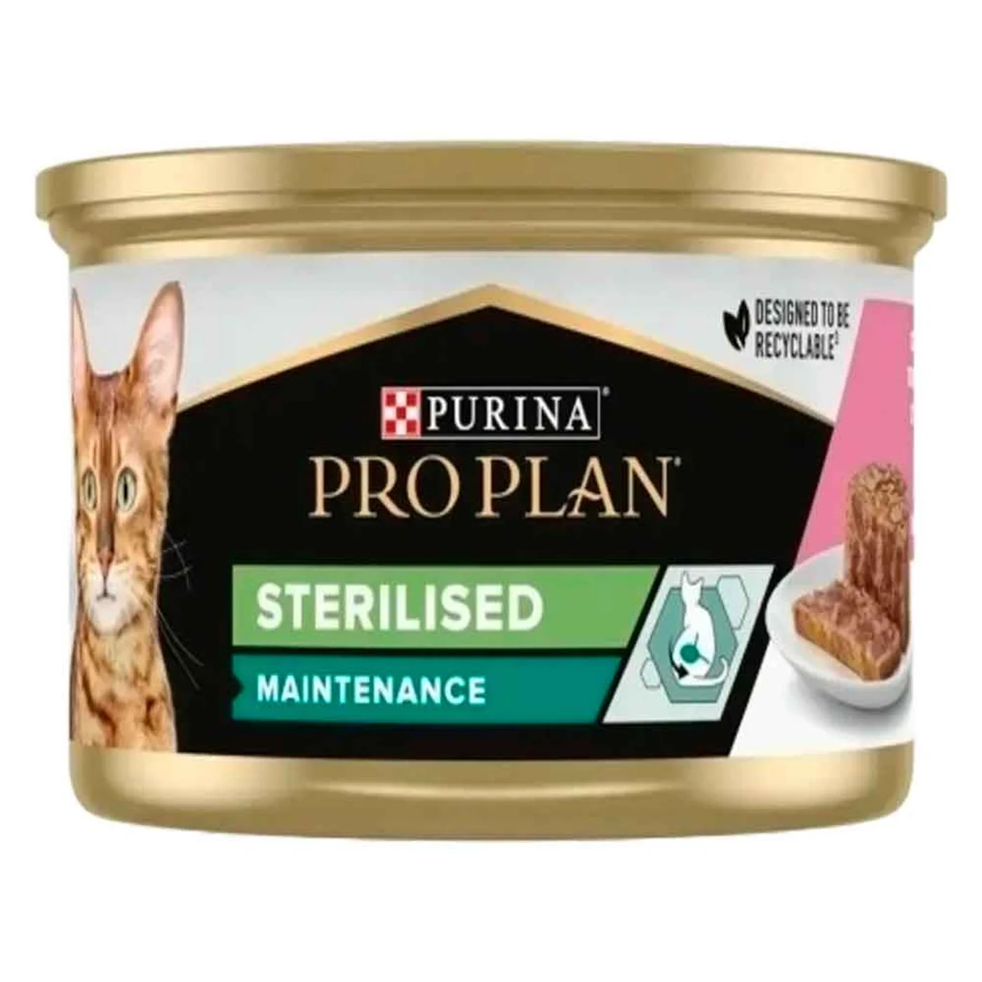 Purina Proplan Ton Balıklı ve Somonlu Kısırlaştırılmış Kedi Konserve Maması (85 g)