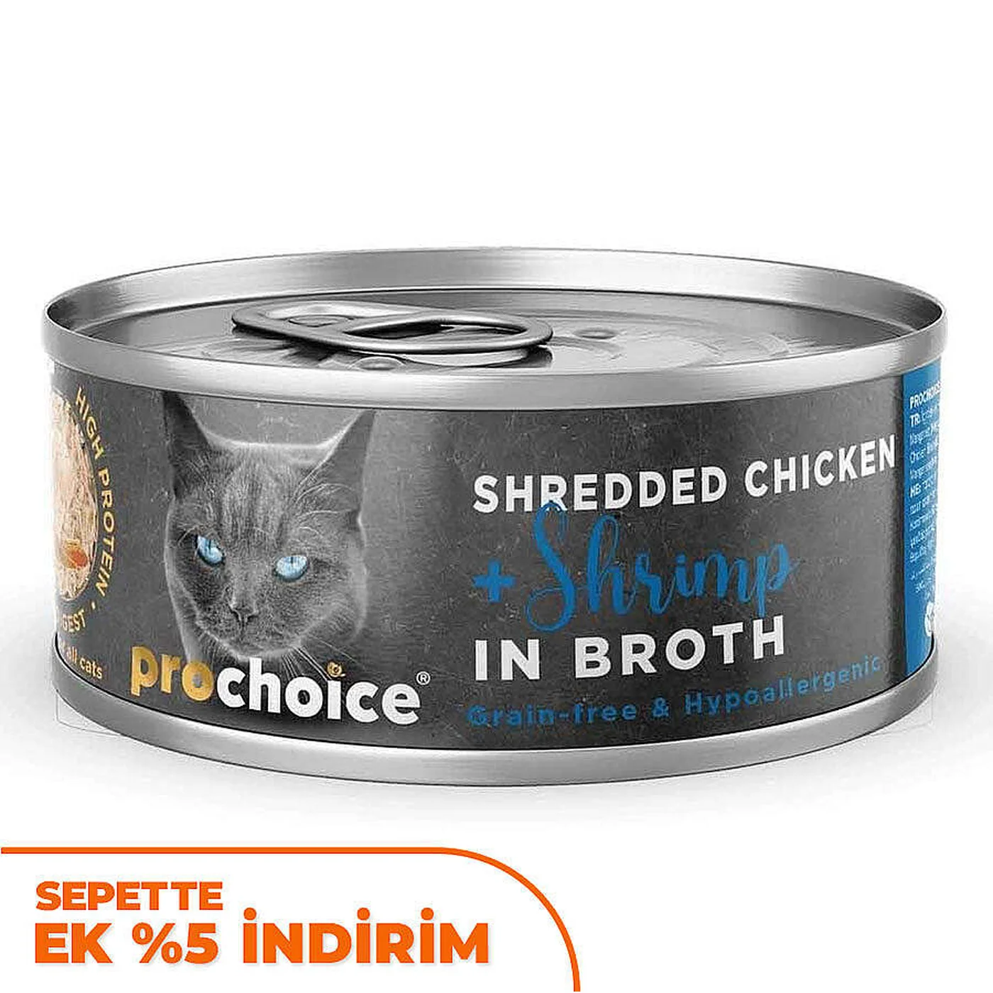 Prochoice Özel Soslu Tahılsız ve Tavuk Etli Yetişkin Kedi Ya? Maması (70 g)