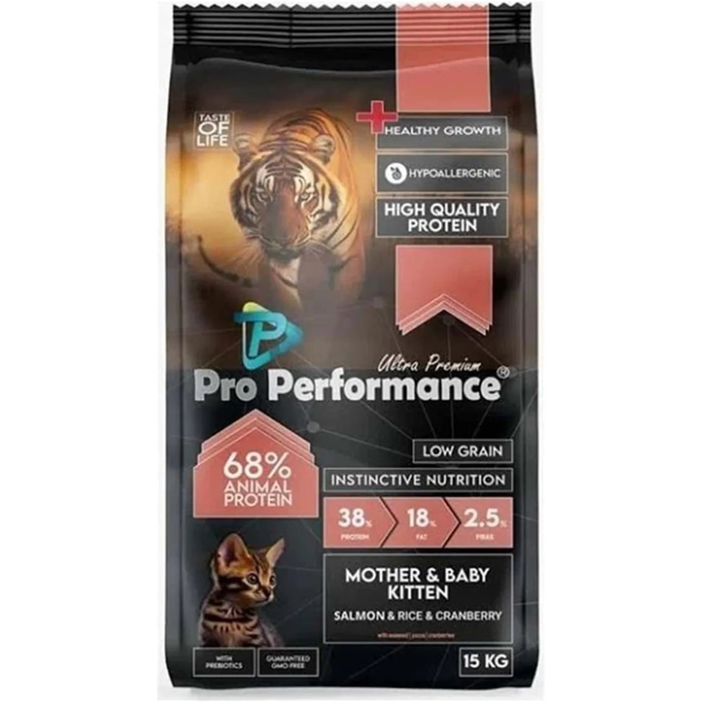 Pro Performance Somonlu ve Pirinçli Yavru Kedi Maması (2 kg)