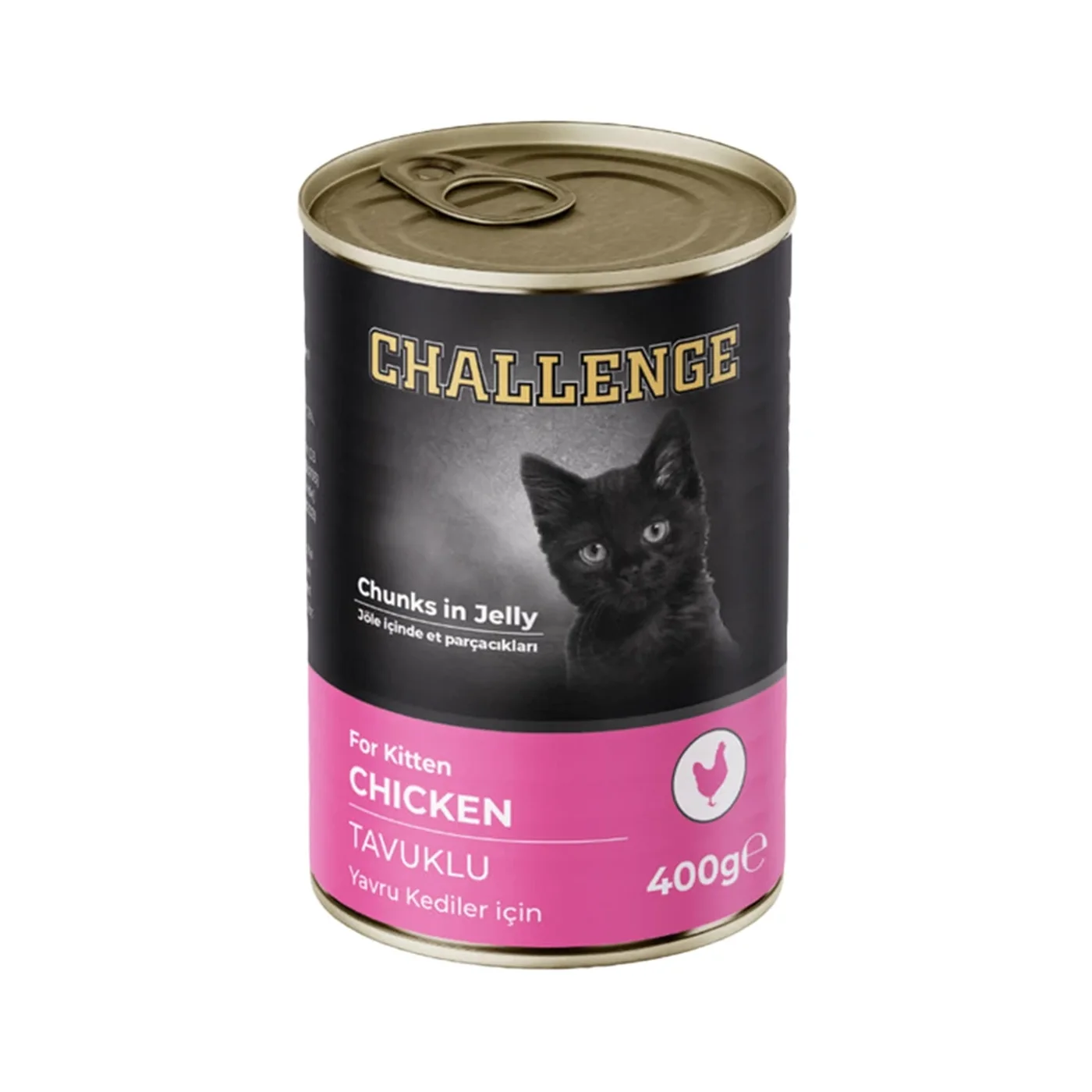 Challenge Tavuk Etli Yavru Kedi Konservesi (400 g)