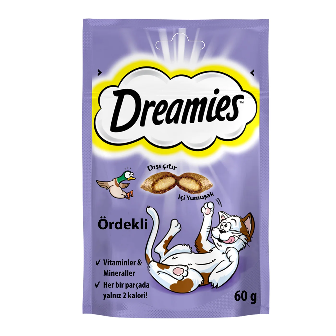 Dreamies Tavuk Etli Kedi Ödül Maması (60 g)