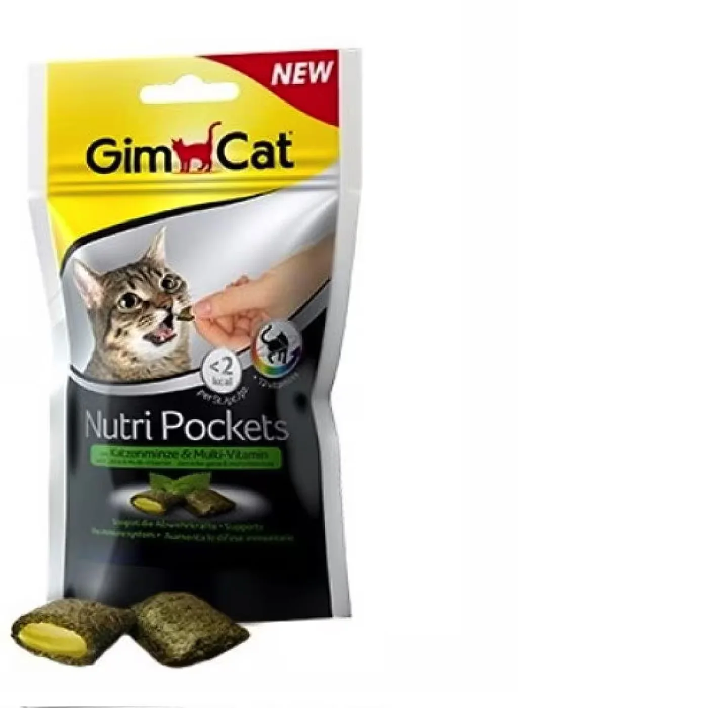 GimCat Nutri Pockets Ördek Etli Kedi Ödülü (60 g)