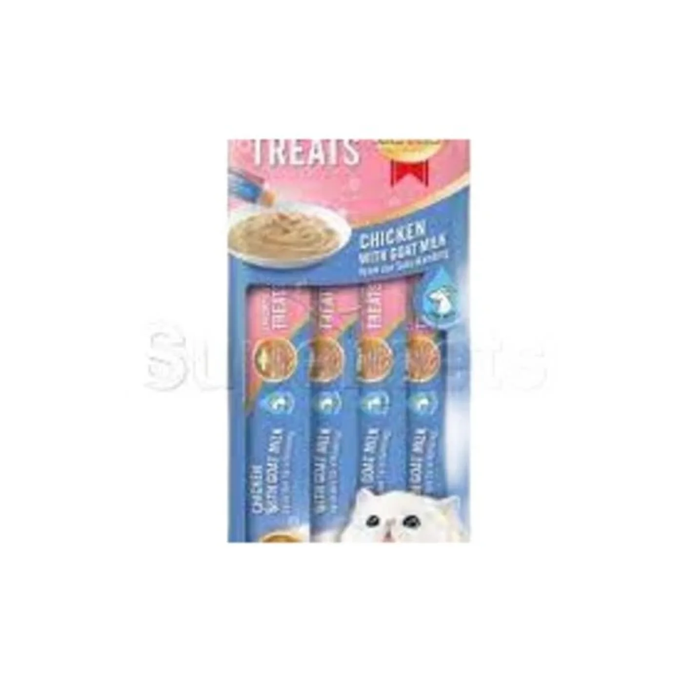 SmartHeart Tavuk Etli ve Keçi Sütlü Krema Kedi Sıvı Ödül Maması (4 x 15 g)