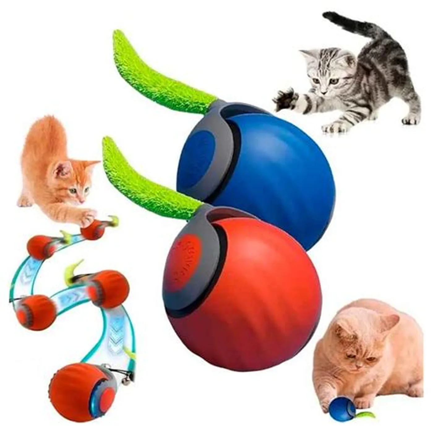 Nunbell İnteraktif Hareketli Top Kedi Oyunca??