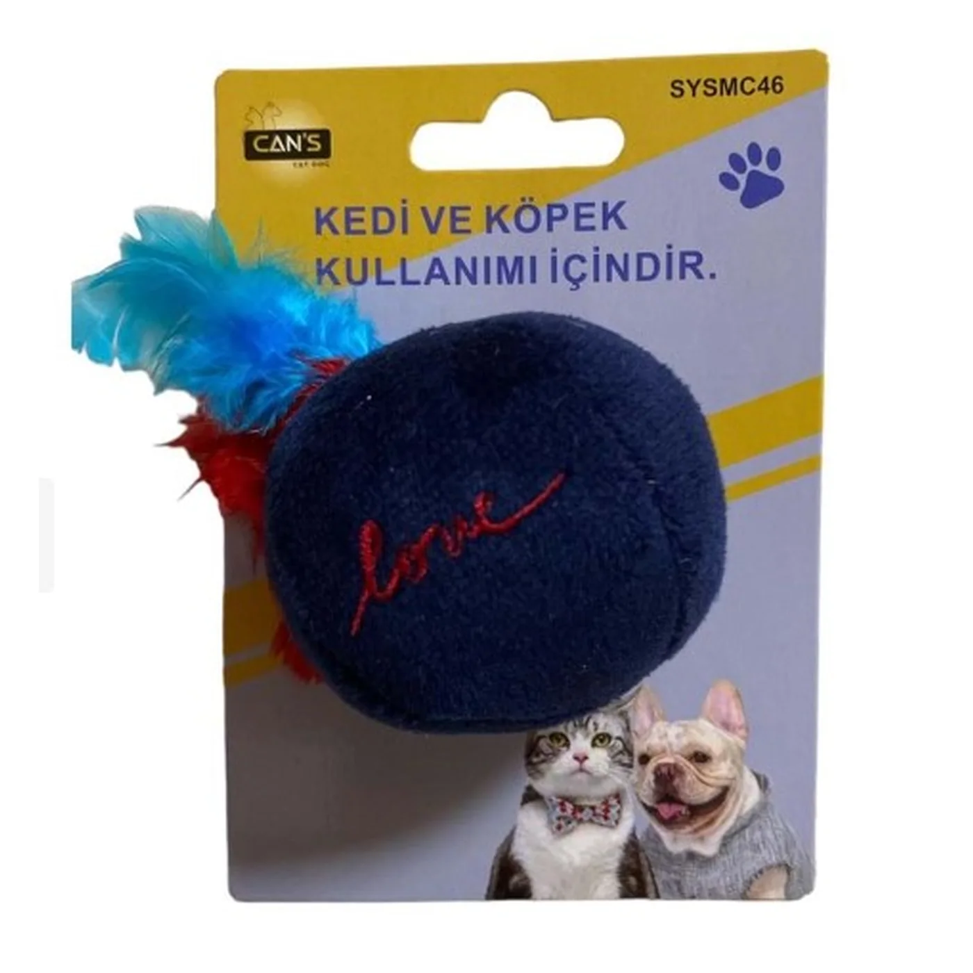 Cans Yumuşak Fare Oyuncak (11 cm)