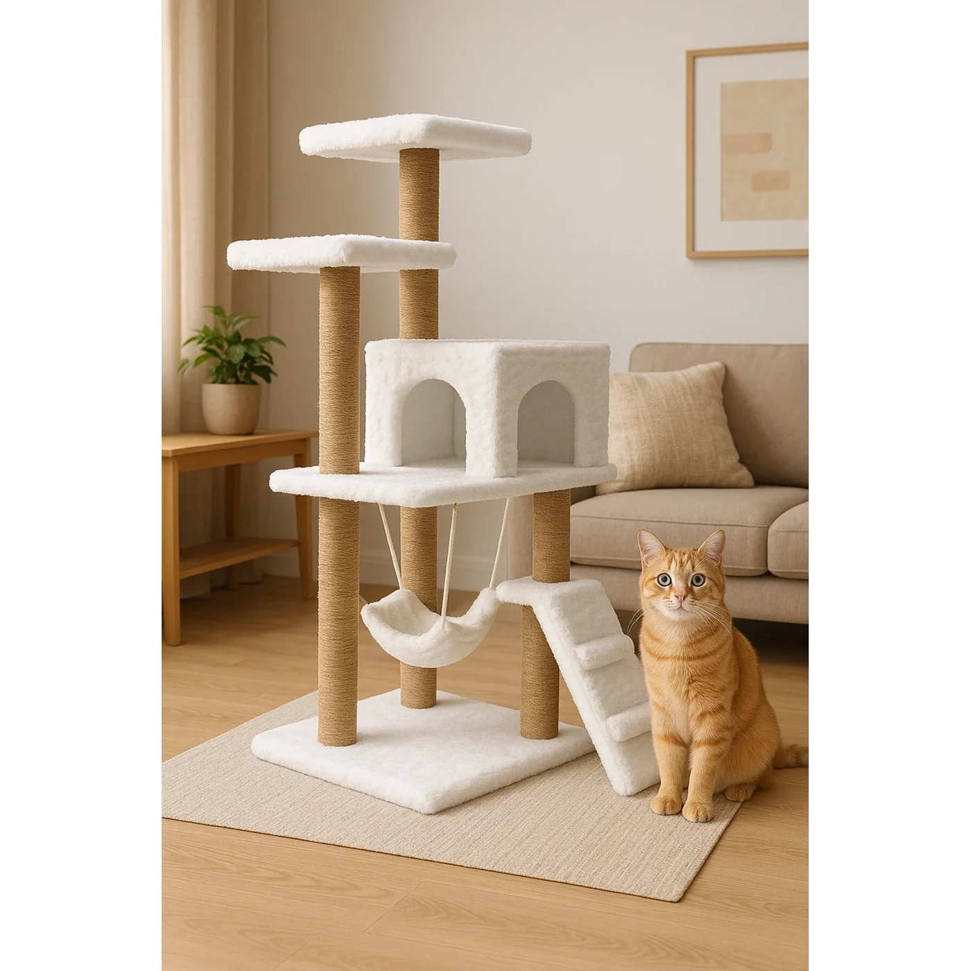Teng Tırmalama Tahtal? Kedi Evi
