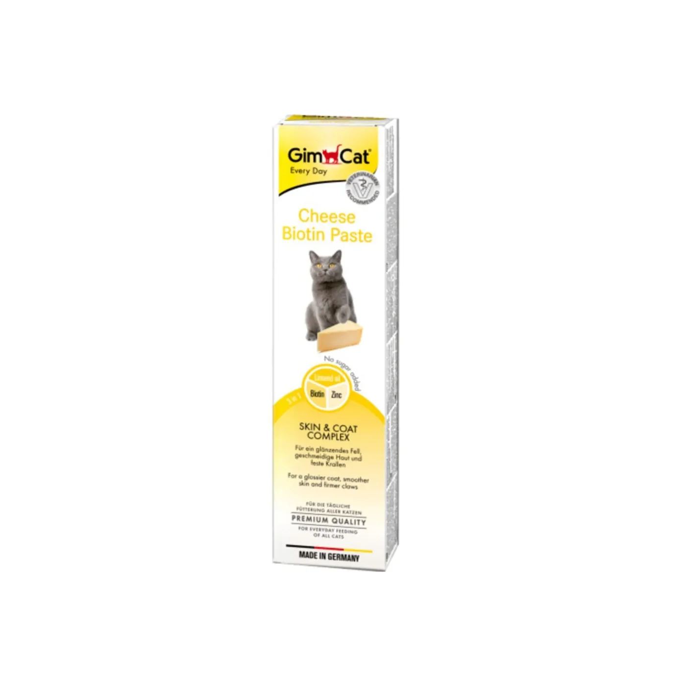 GimCat Biotin ve Peynirli Kedi Macunu (50 g)