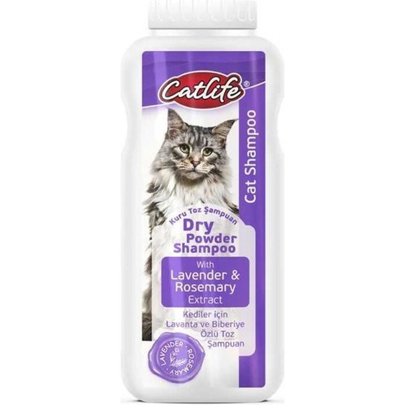 Catlife Lavanta ve Biberiye Özlü Toz Şampuan (150 g)