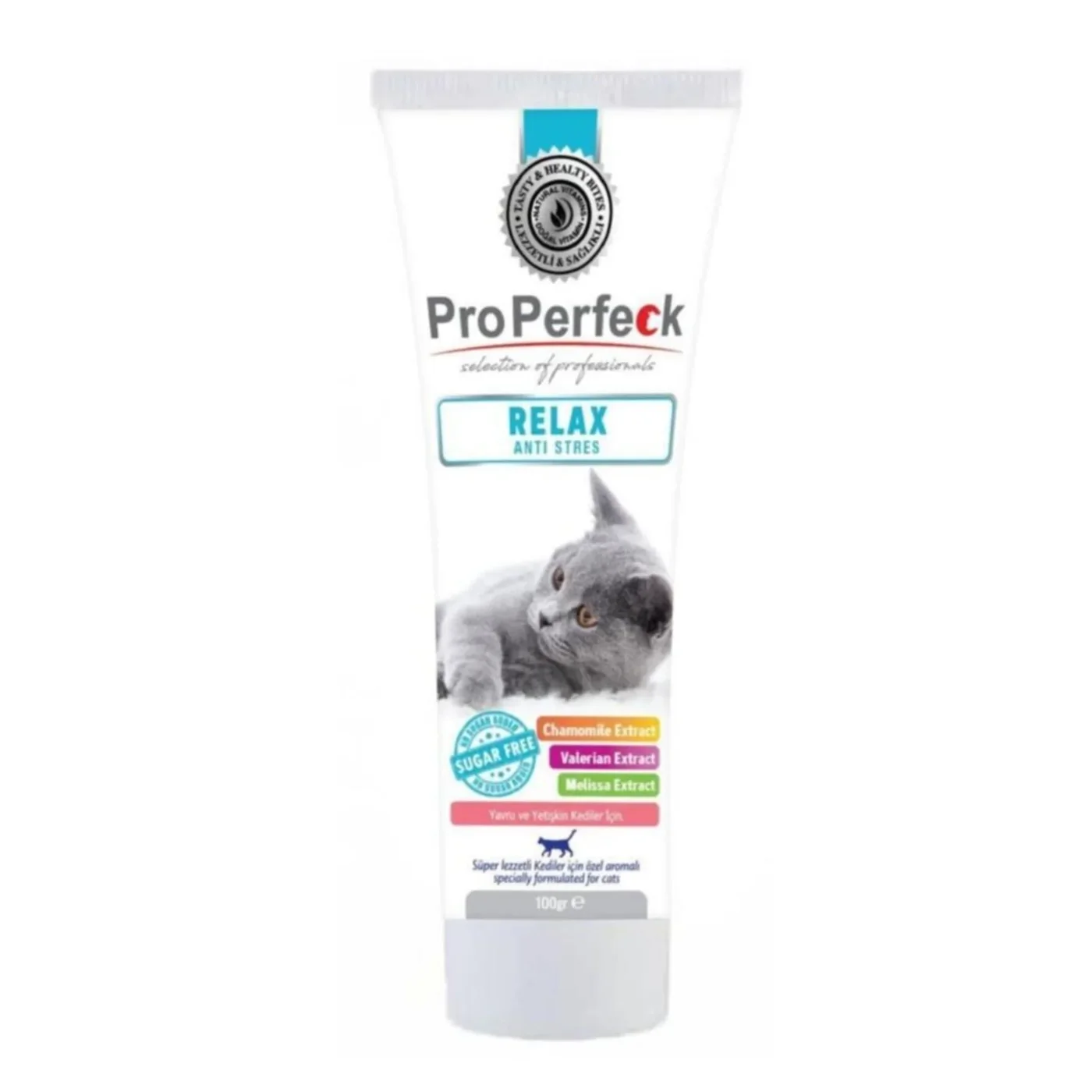 Pro Perfeck Relax Anti-Stres Kedi Macunu (100 g)