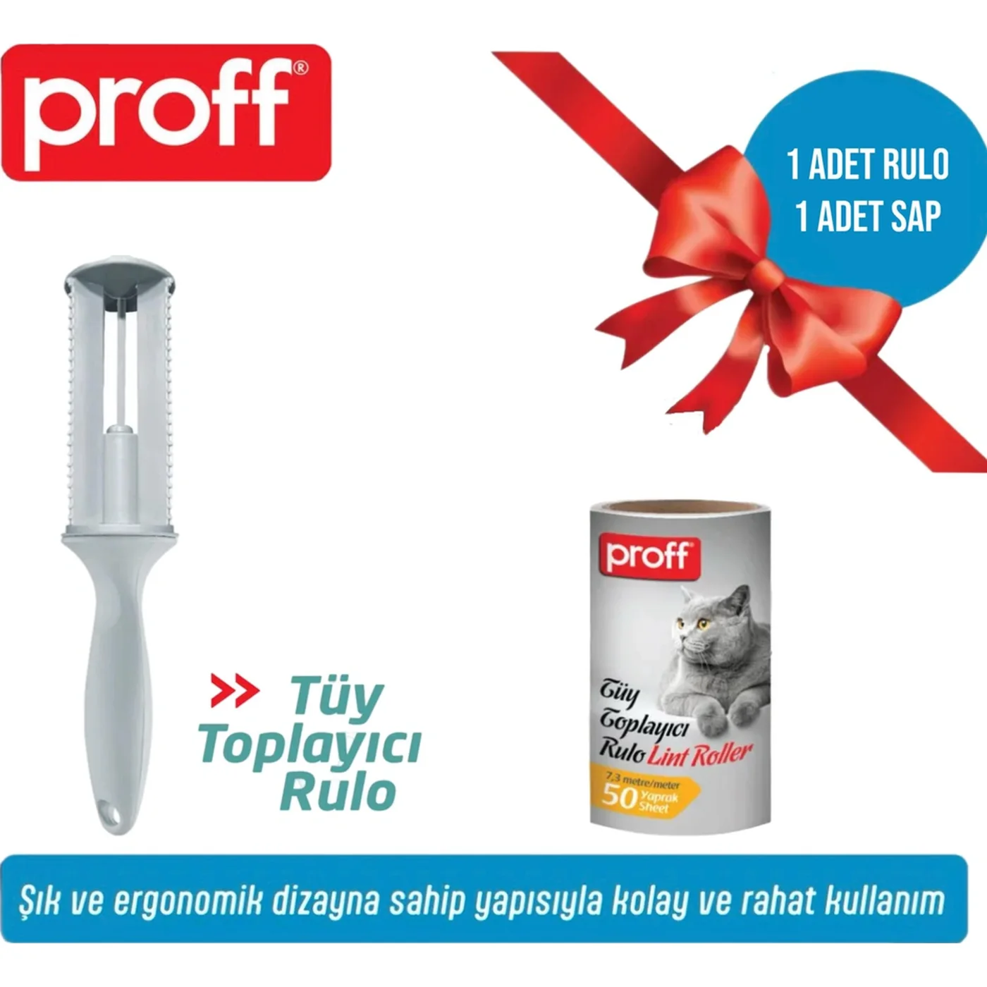 Proff Tüy Toparlayıcı Rulo (50 Yaprak)