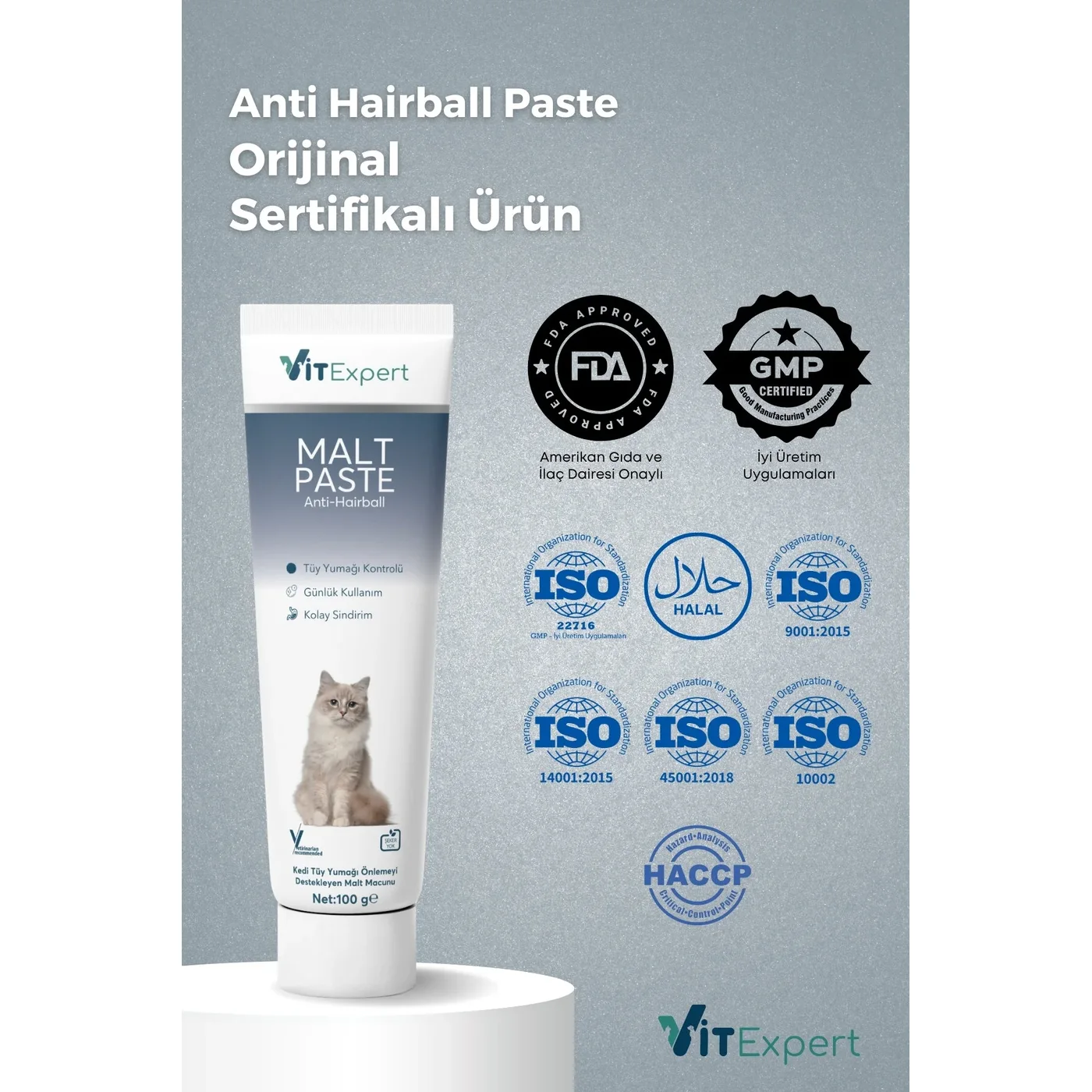 FF Vitamin-e Doy Anti Hairball Kedi Malt Macun (100 g)