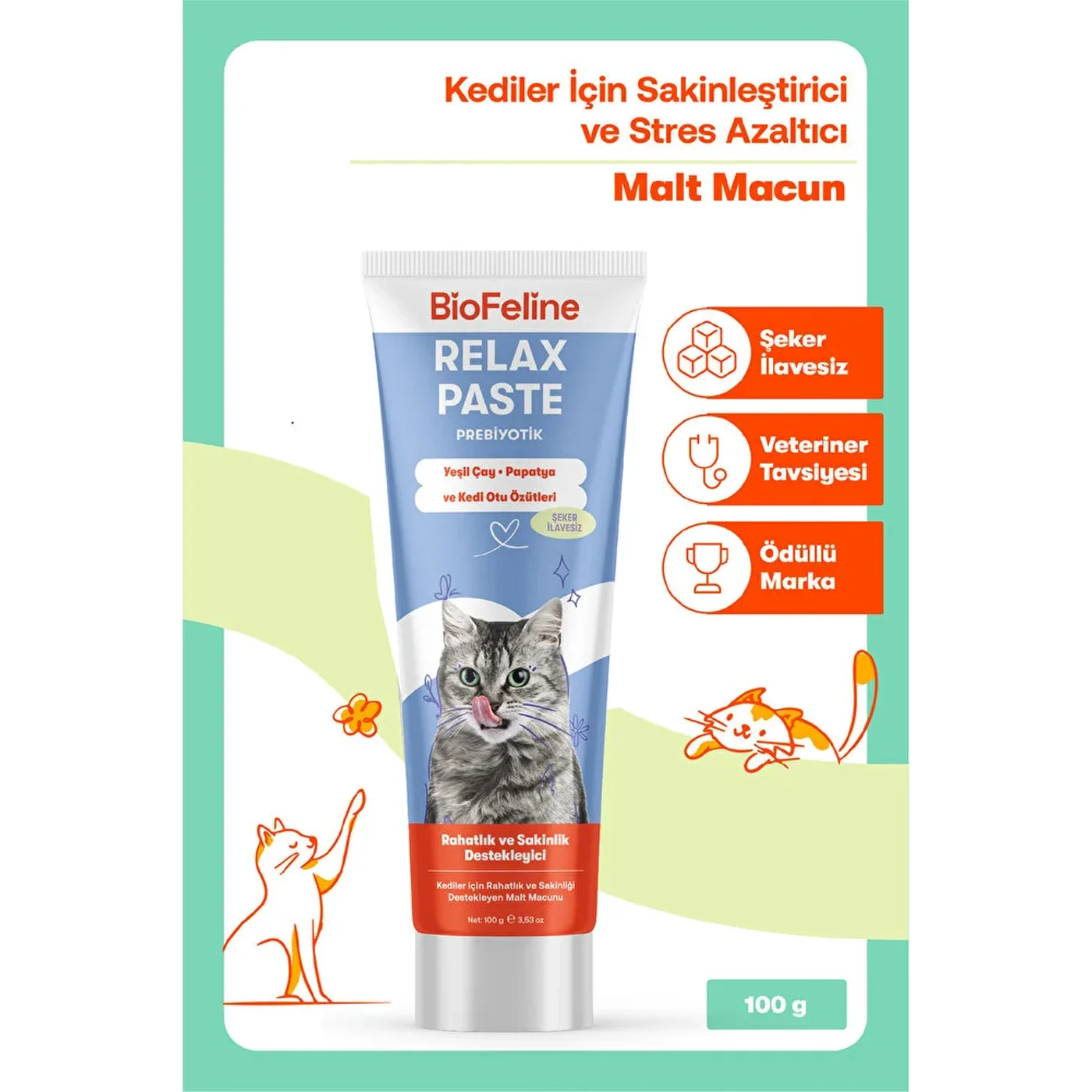 FF Vitamin-e Doy Multivitamin ve Multimineral Kedi Macunu (50 g)