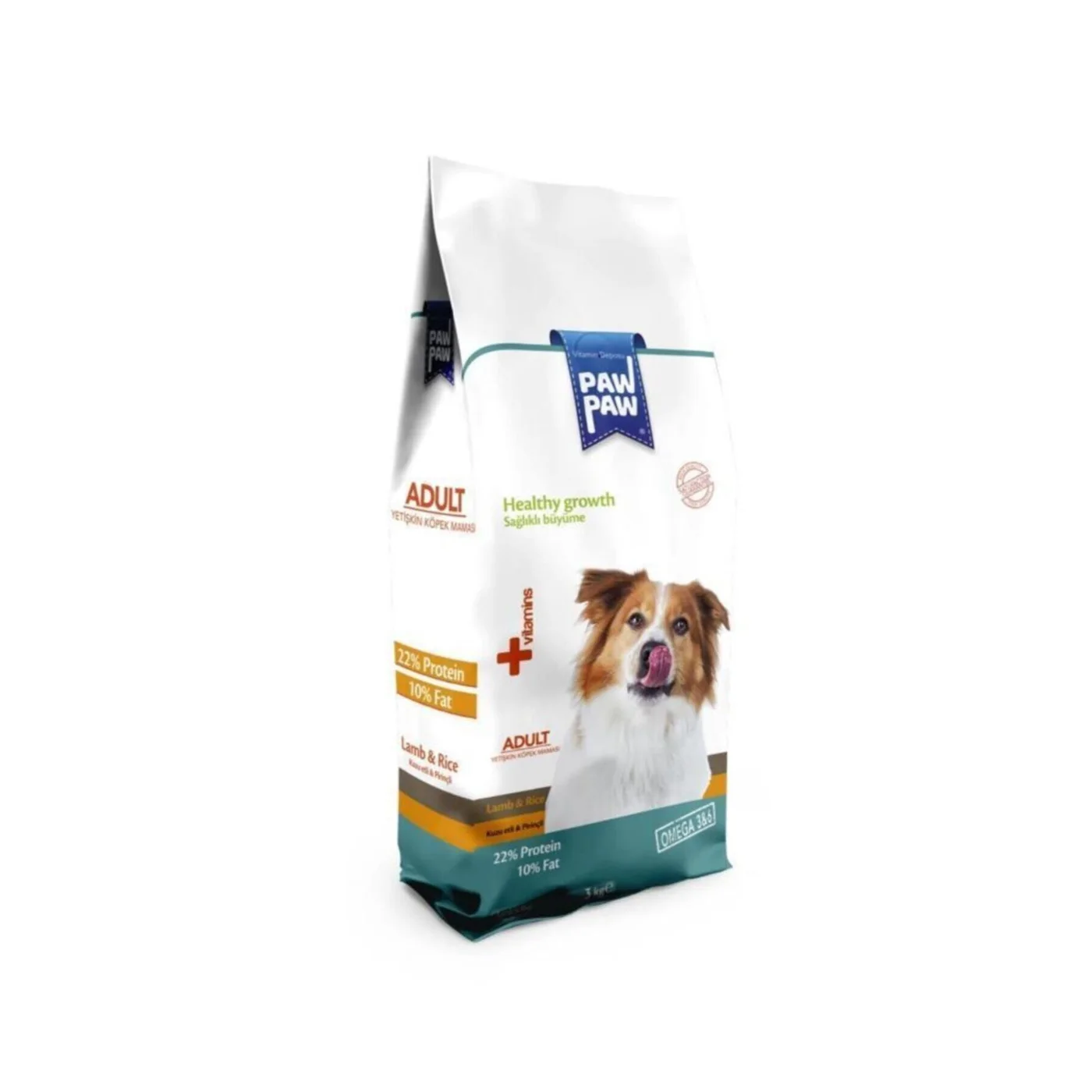 Pawpaw Kuzu Etli ve Pirinçli Yavru Köpek Maması (3 kg)