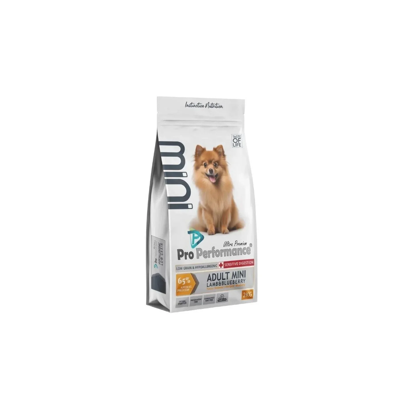 Pro Performance Mini Kuzu Etli ve Yaban Mersinli Yetişkin Köpek Maması (2 kg)