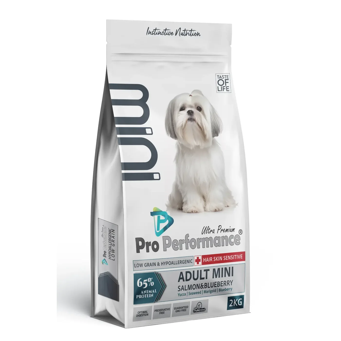 Pro Performance Somonlu ve Yaban Mersinli Küçük Irk Yetişkin Köpek Maması (2 kg)