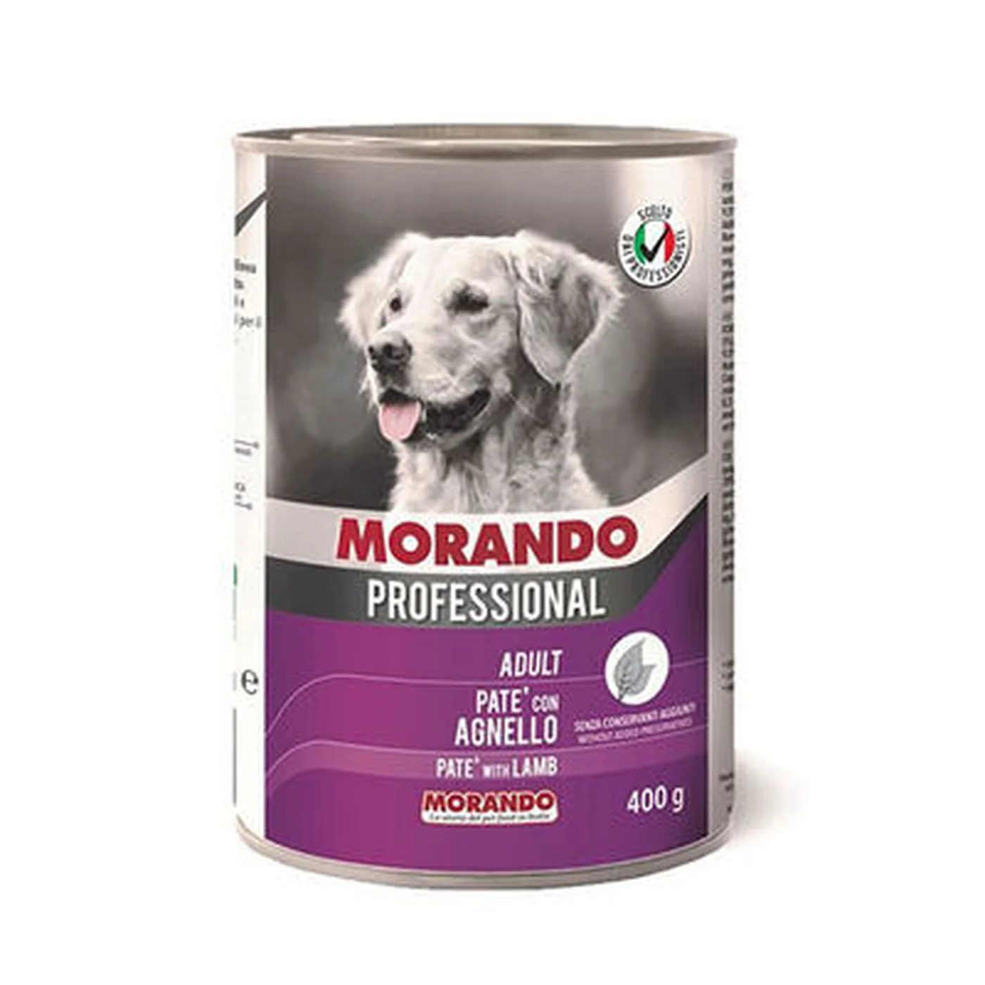 Morando Professional Kuzu Etli Ezme Yetişkin Köpek Konservesi (400 g)
