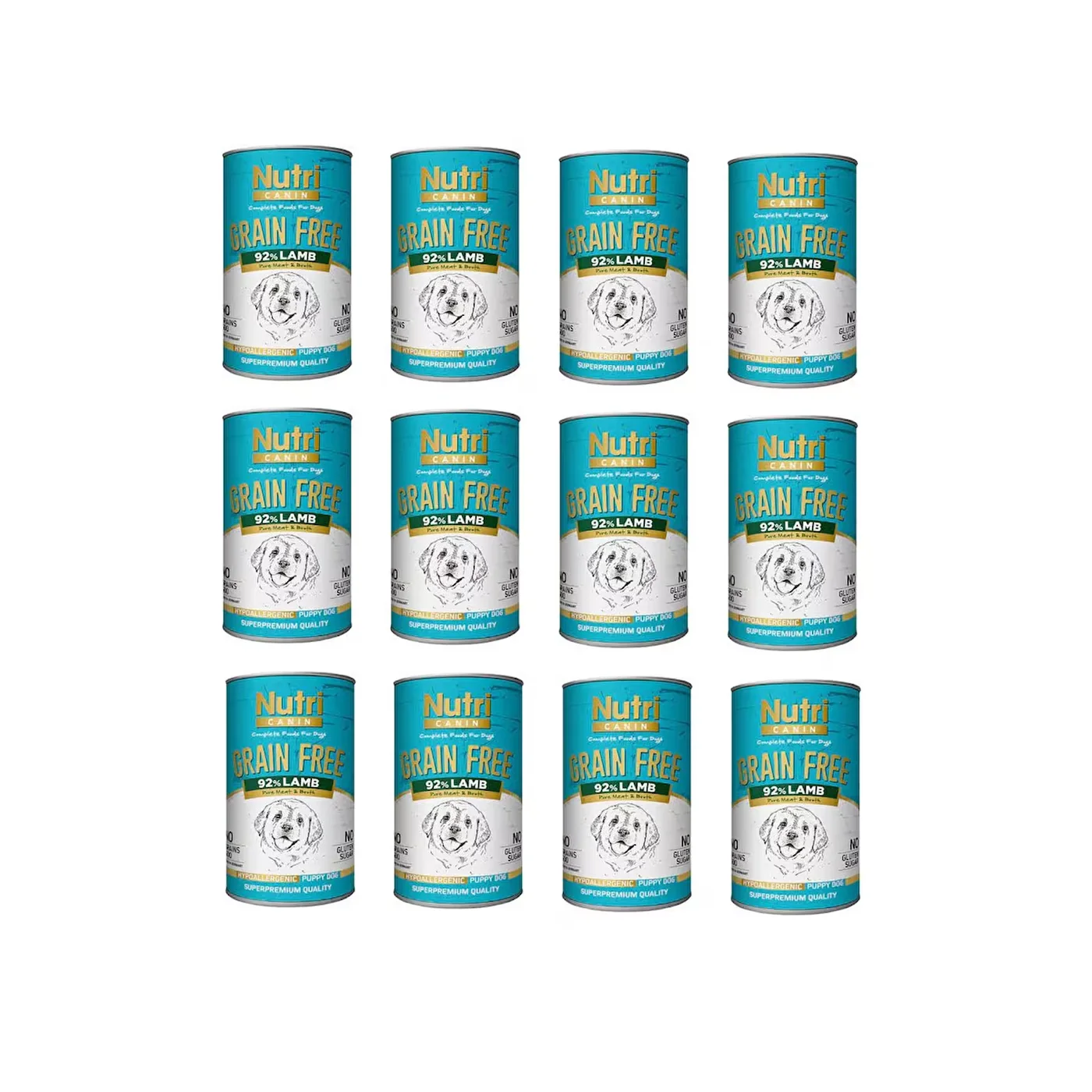 Nutri Canin Tahılsız Yaban Domuzu Etli Yetişkin Köpek Konserve Maması (400 g)