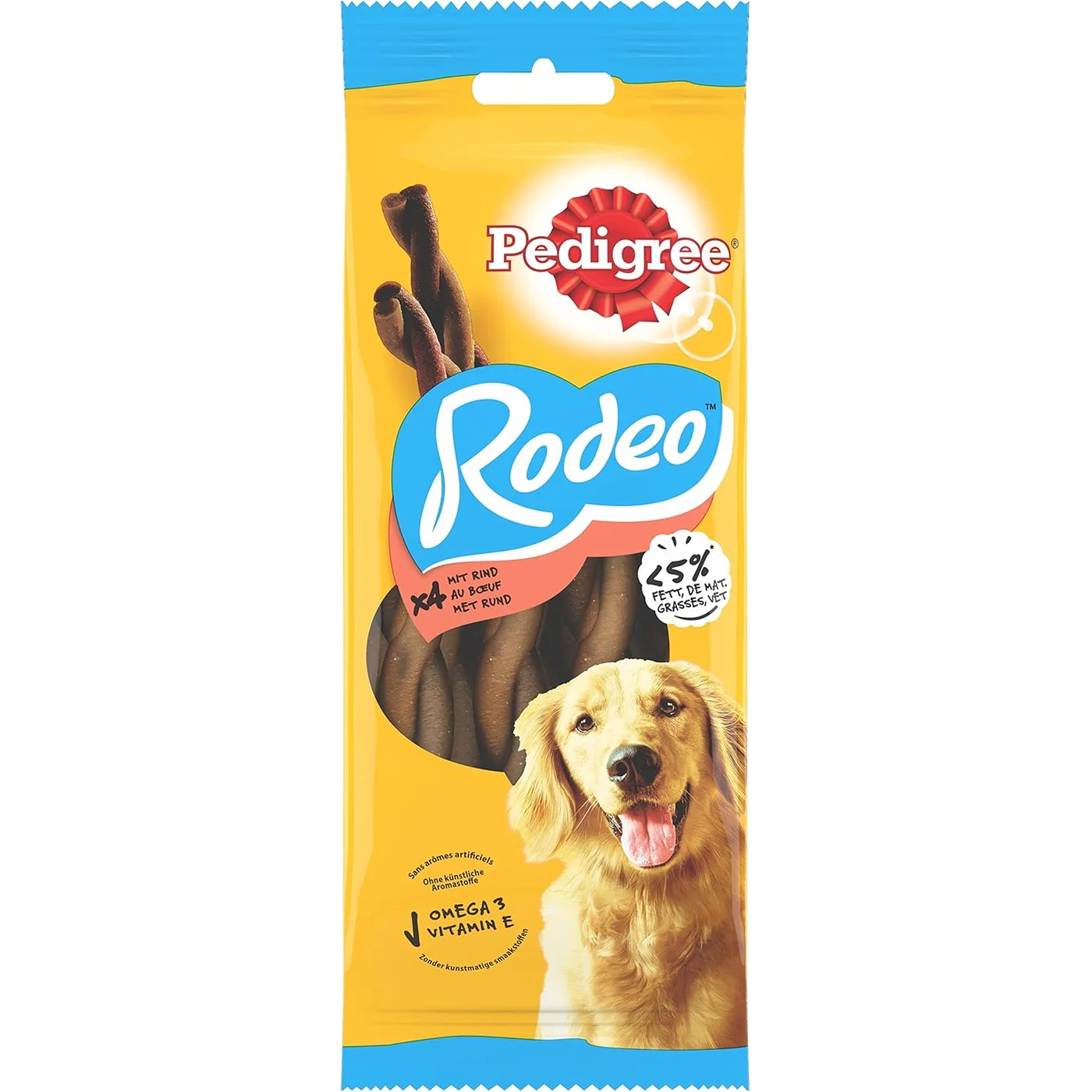 Pedigree Rodeo Sığır Etli Yetişkin Köpek Ödülü (70 g)