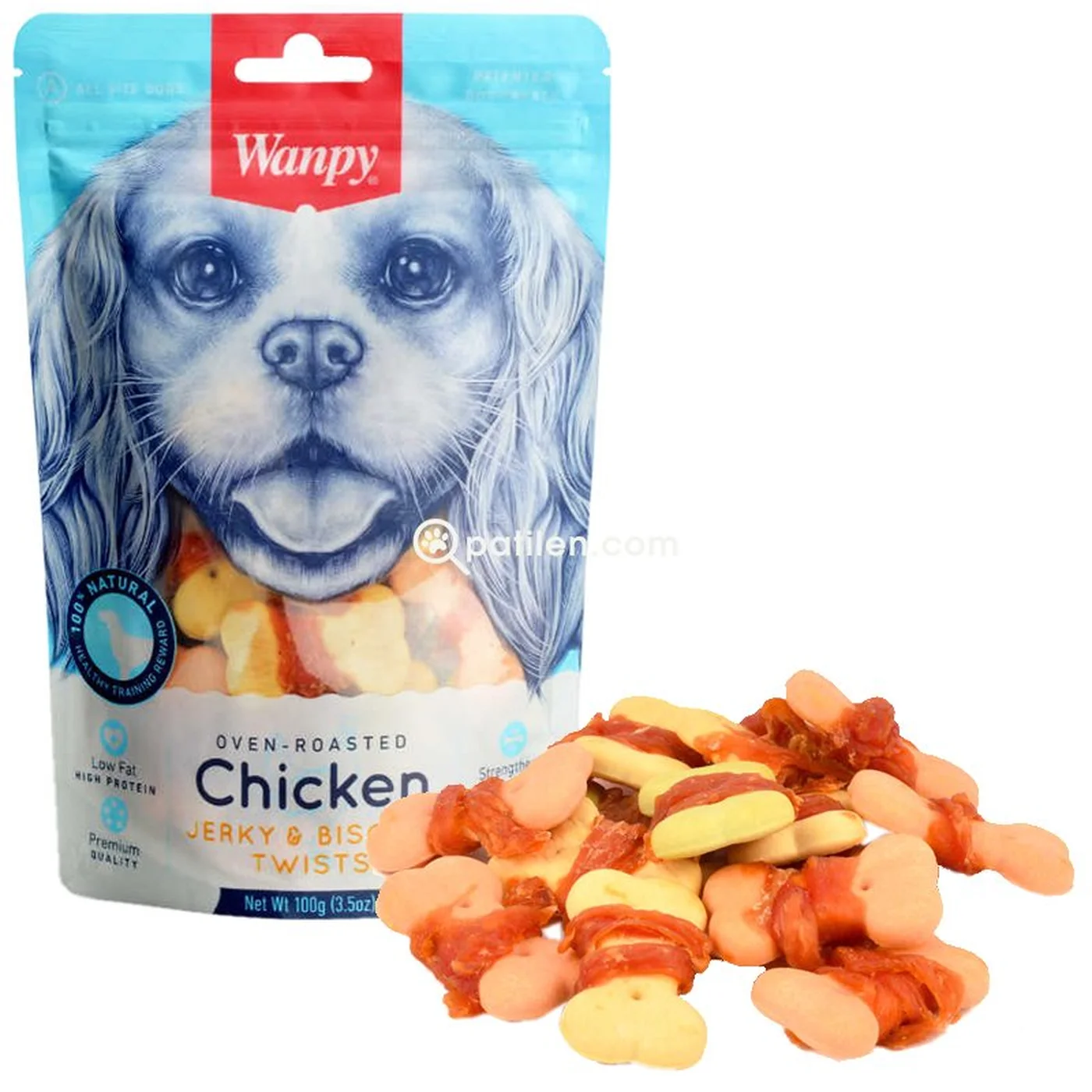 Wanpy Diş Sa?l??? Destekleyici Köpek Ödül Maması (100 g)