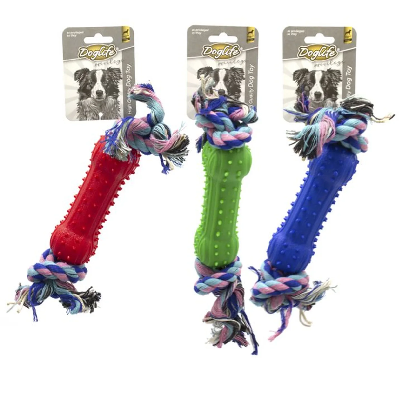 Doglife Köpekler İçin İpli Star Oyuncak