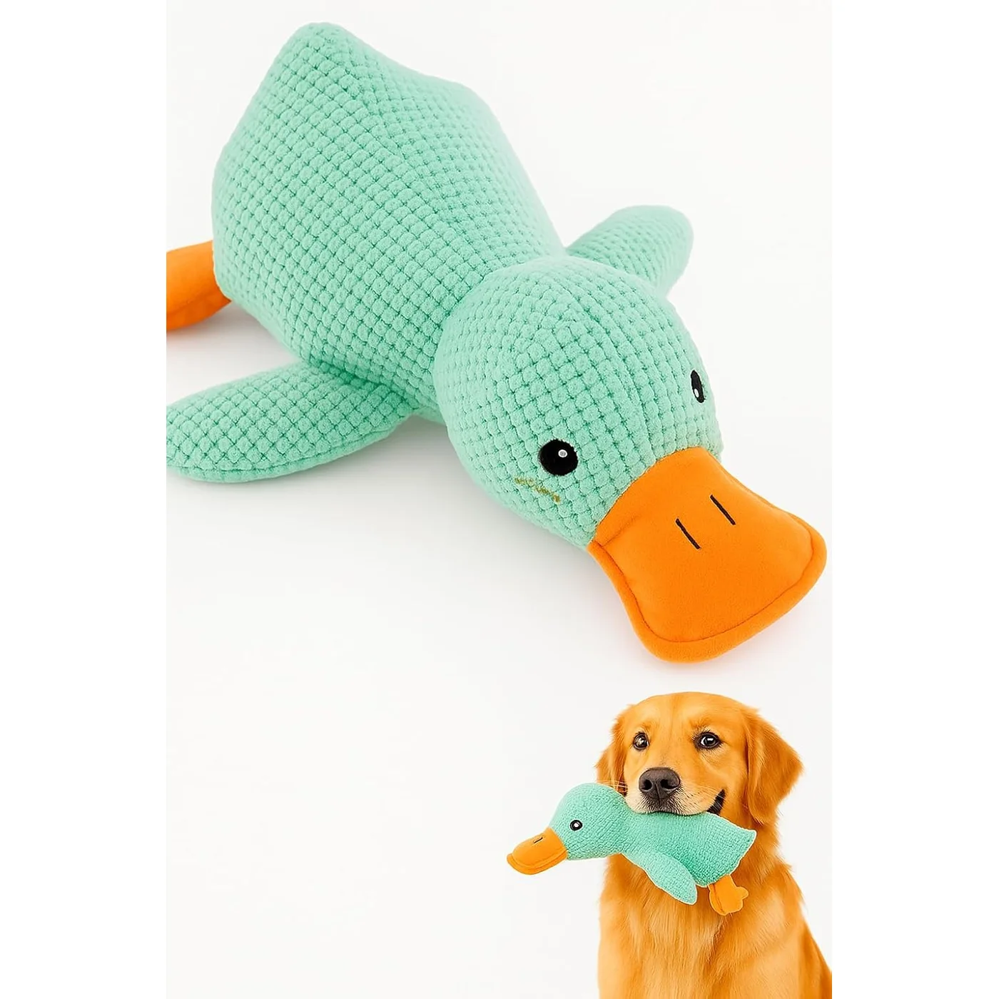M-Pets Sesli Peluş Ördek Köpek Oyunca??