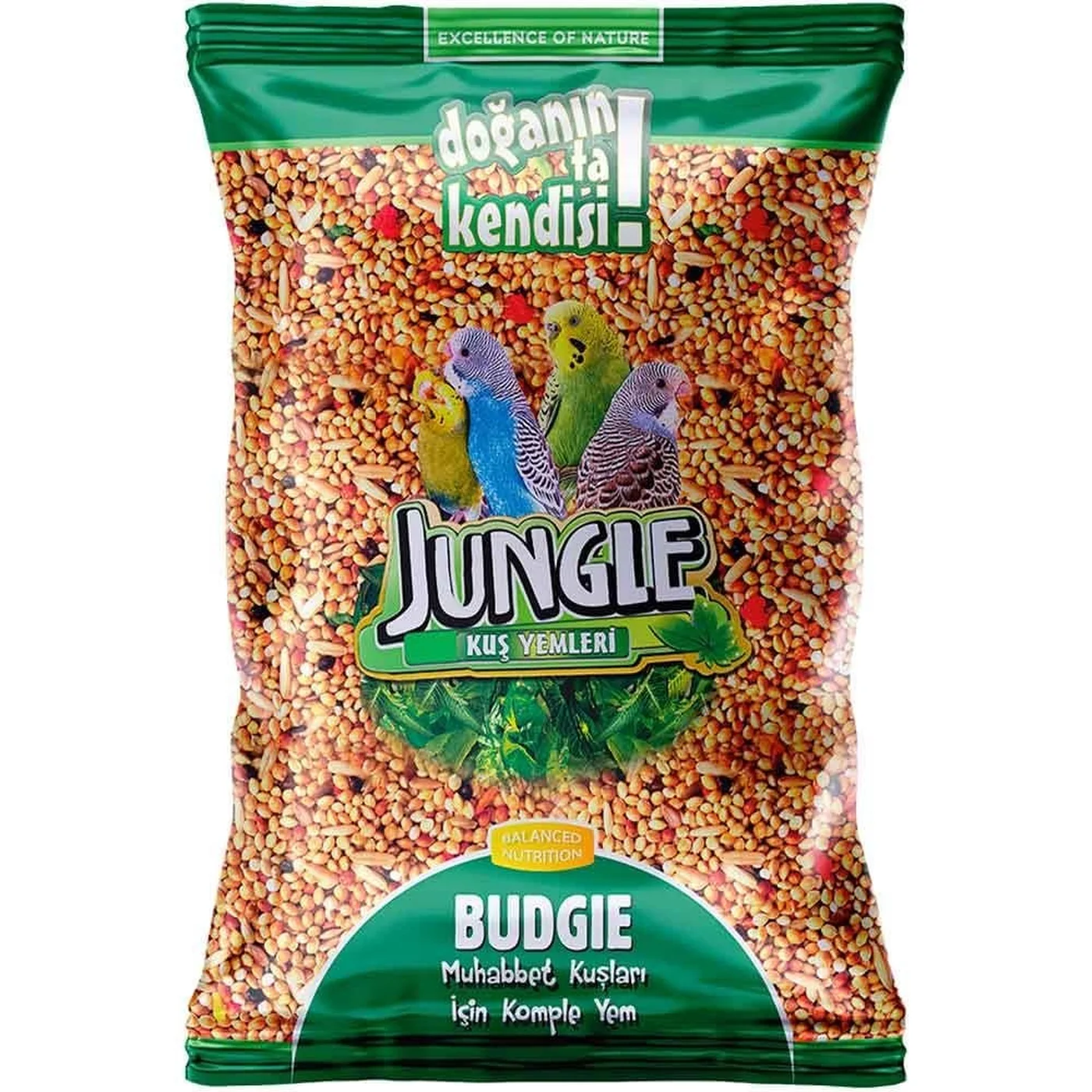 Jungle Poşet Muhabbet Kuşu Yemi (500 g)