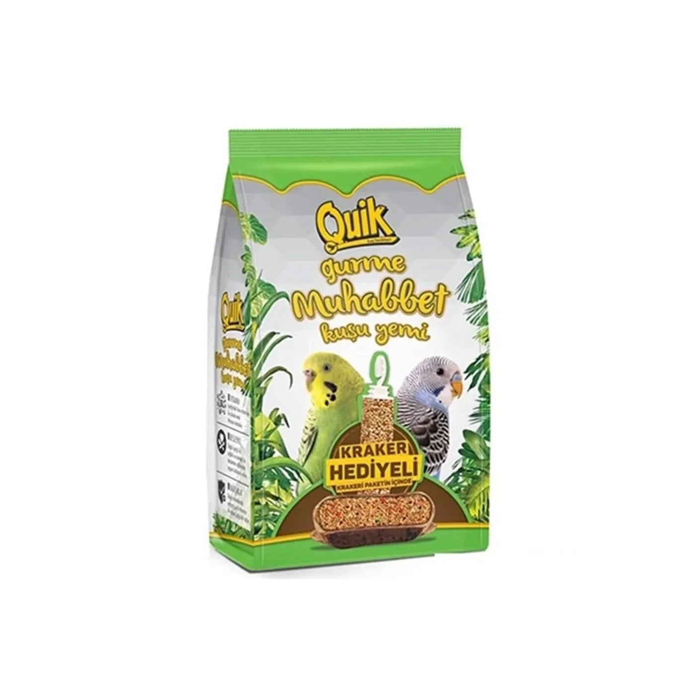 Quik Gurme Muabbet Kuşu Yemi (500 g)