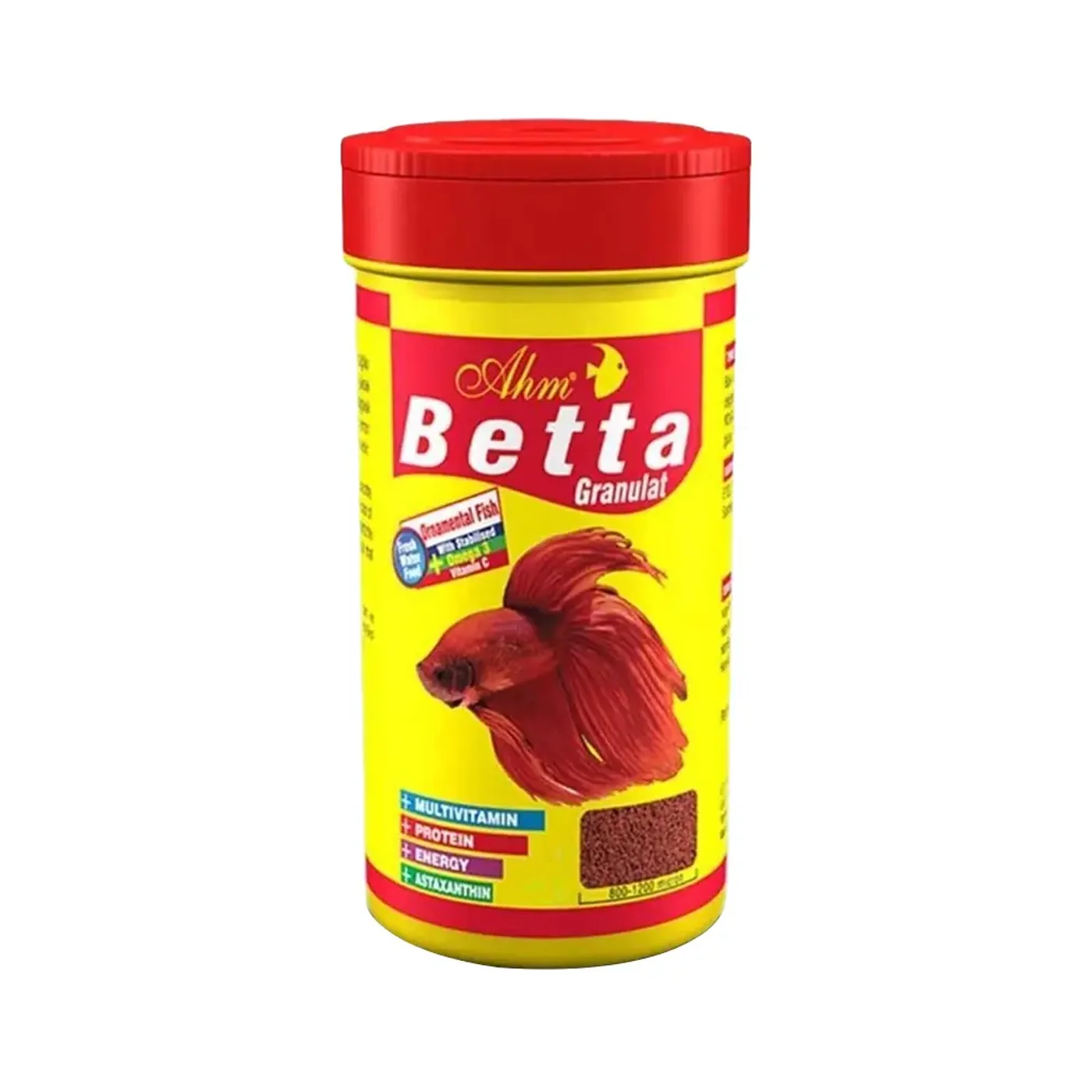 Ahm Betta Granül Food Balık Yemi (45 g)