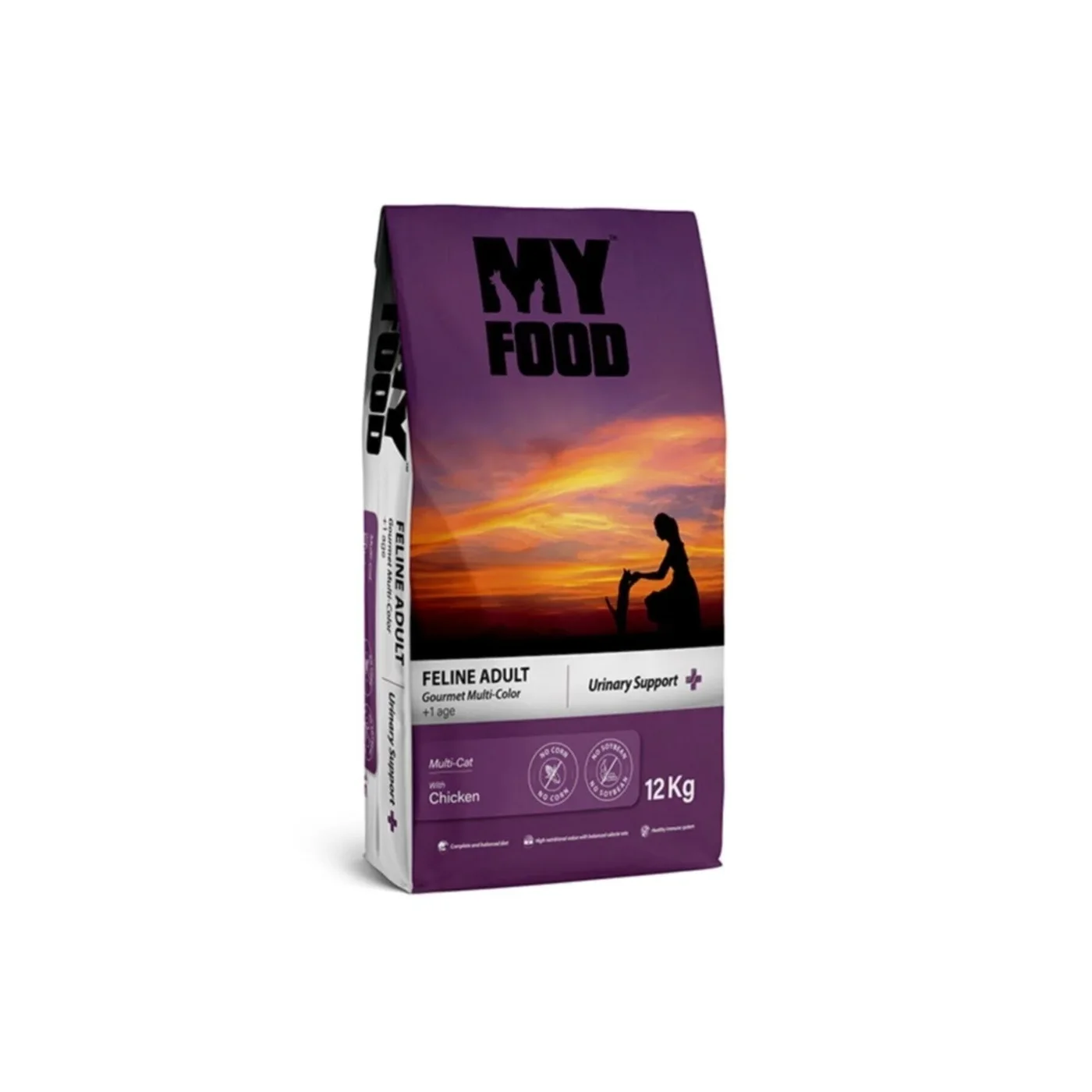 My Food Urinary Support Gurme Tavuk Etli Yetişkin Kedi Maması (1,5 kg)