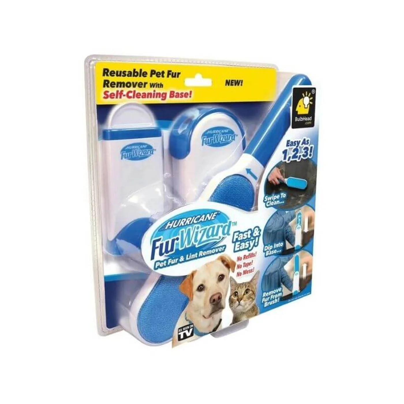 Furwizard Hurricane Vakumlu Tüy Toplama Seti