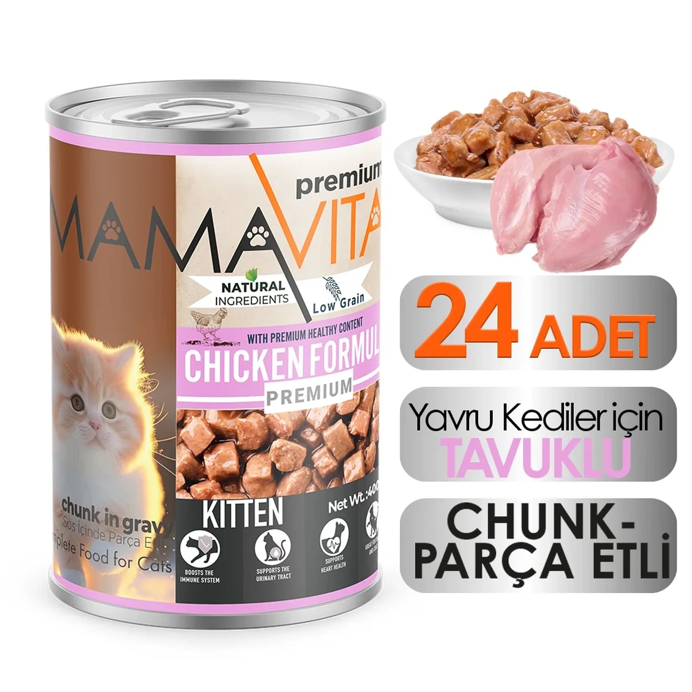 My Food Tavuk Etli Yavru Kedi Maması (1,5 kg)